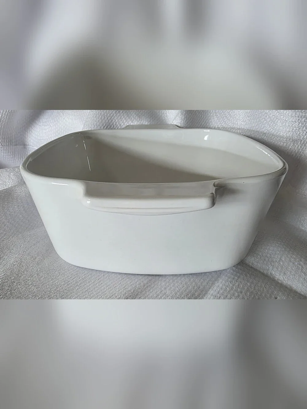 Corning Ware Blue Floral Casserole Dish